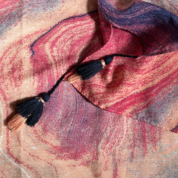 Purple/Pink Agate Dot Matrix Sarong by Bossa Nossa - Picture 10 of 11